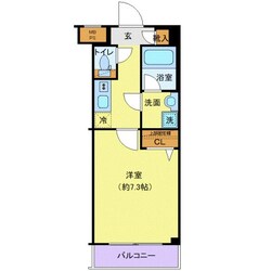 クレヴィスタ柴又の物件間取画像